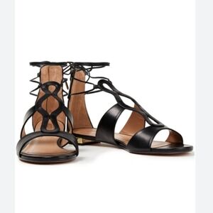 Aquazzura Flirt Sandal Flat Size 36